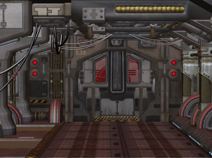 darkstar,星舰westwick号内部,暗星,科幻场景,太空站