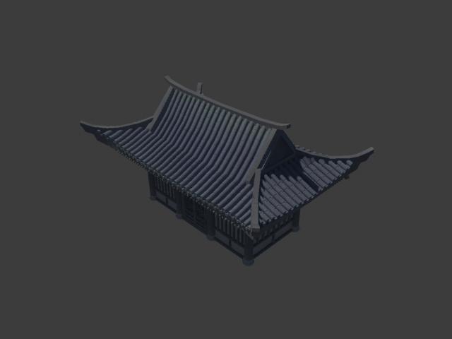 古房子 模型模型-历史建筑模型库-FBX(.fbx)模型下载-cg模型网