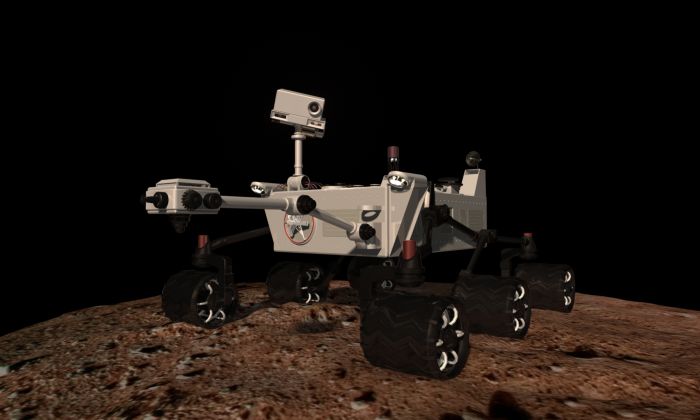 火星好奇号_gh605166269作品_车辆装甲车/坦克_cg模型网