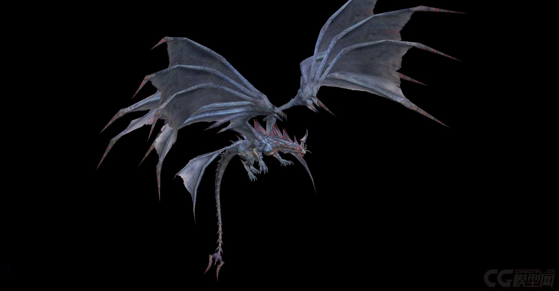 超精致中世纪魔幻龙 贴图超精致