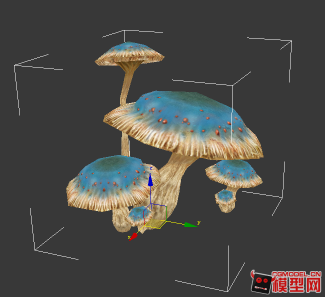 蘑菇模型-科幻场景模型库-模型下载-cg模型网