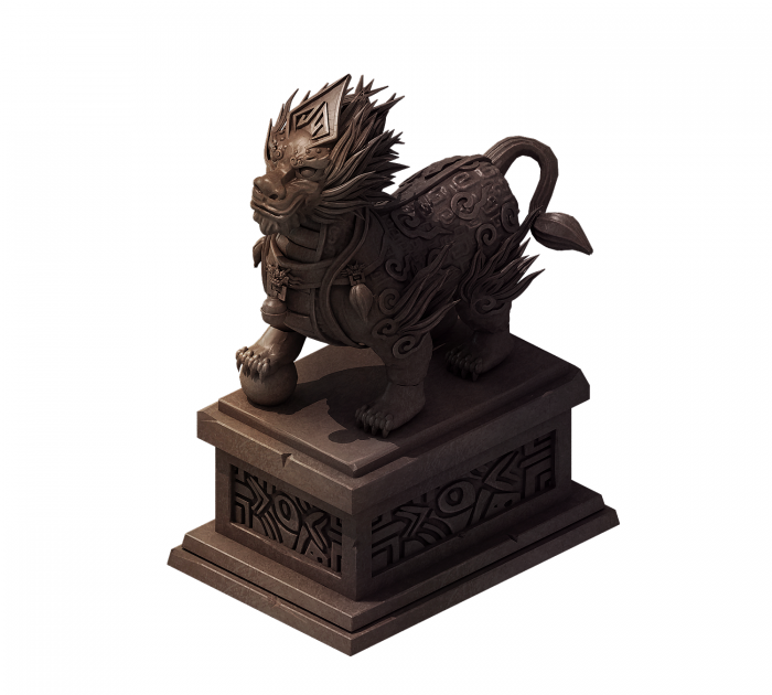 麒麟一只-cg模型网(cgmodel)-让设计更有价值!