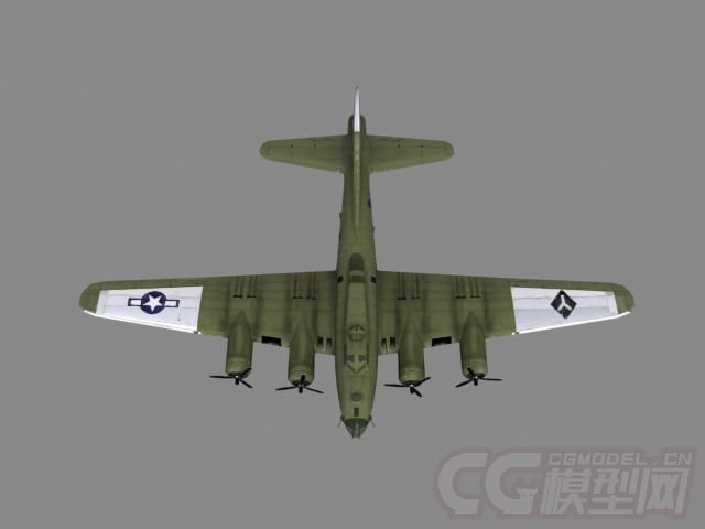 波音b17空中堡垒轰炸机g型