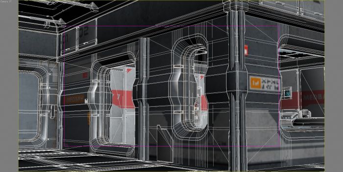 大型科幻室内场景模型-科幻场景模型库-3ds Max(.max)模型下载-cg模型网