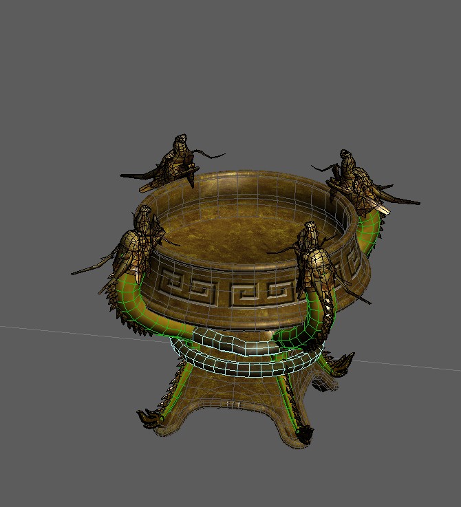 古代用的香炉+器皿+火盆模型模型-其他模型库-3ds Max(.max)模型下载-cg模型网