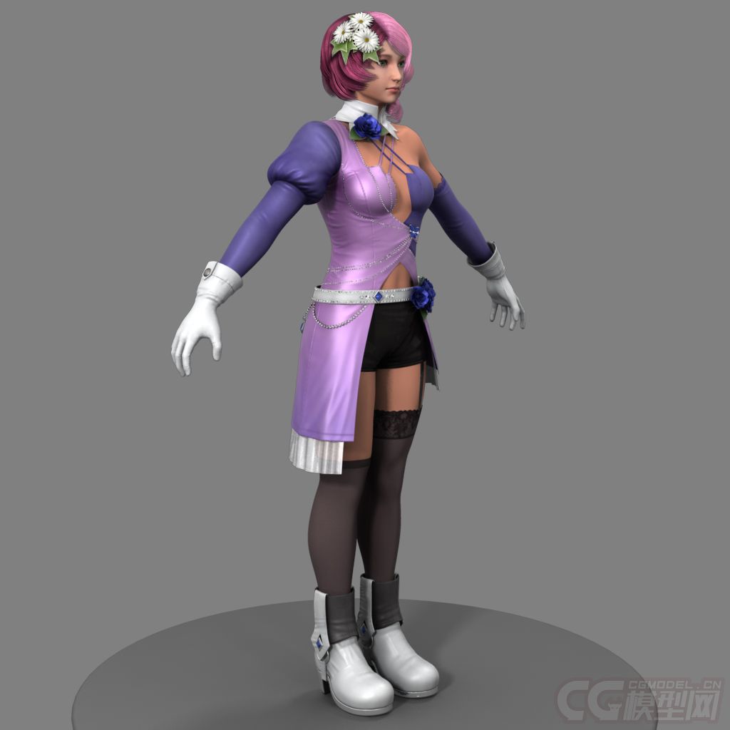 铁拳美女角色alisa阿丽莎