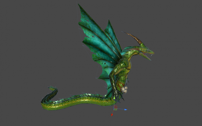 魔幻怪物合集系列 精灵人蛇怪物 带动作 高分辨率贴图 带法线 fbx格式