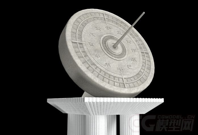 日晷  石头表盘