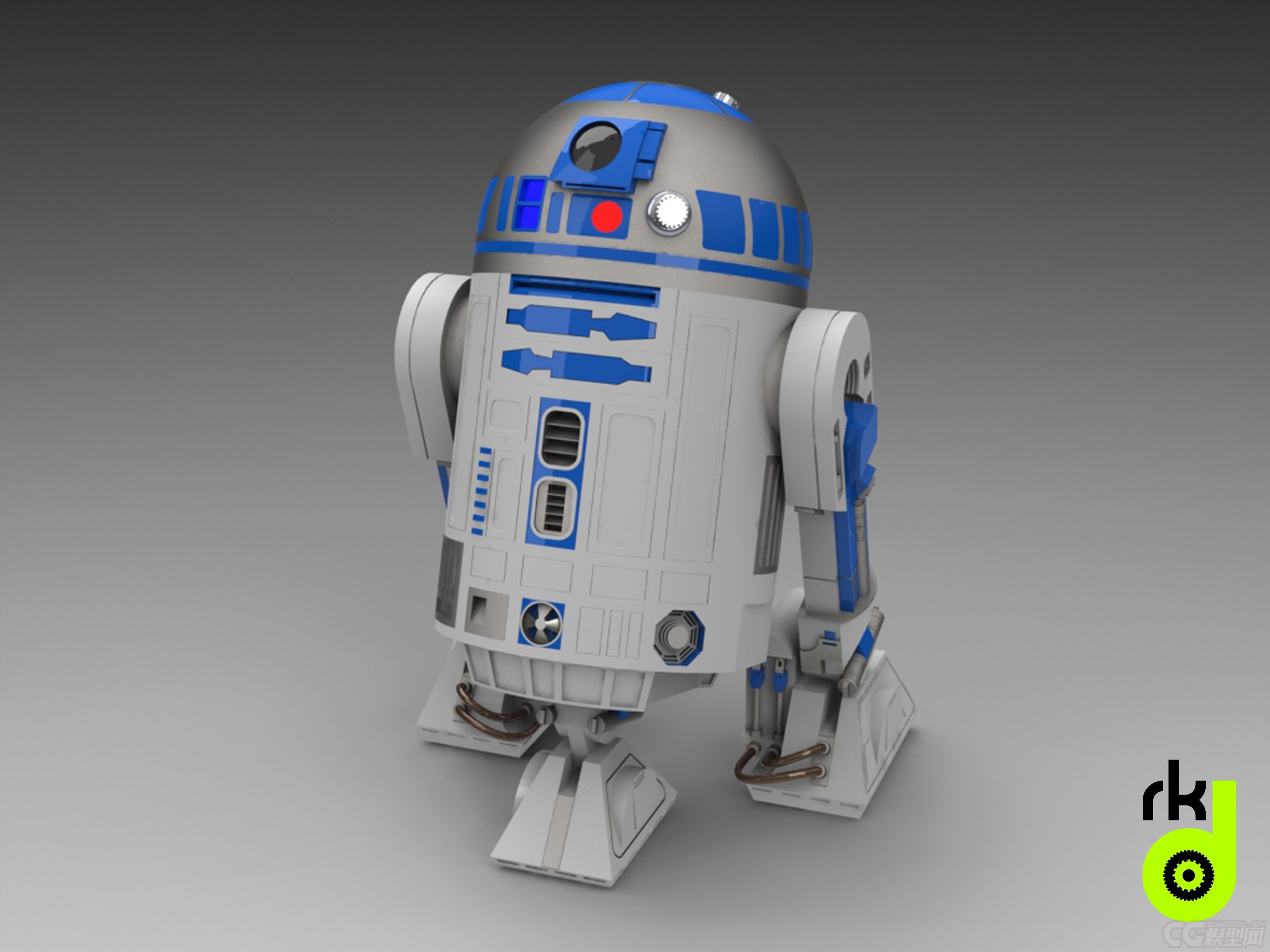 artoo-detoo机器人 星球大战 星球大战机器人 机器人 球形机器人bb-8