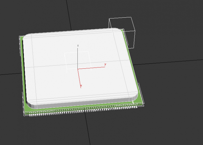 cpu 模型模型-生活电器模型库-Cinema 4D(.c4d)模型下载-cg模型网