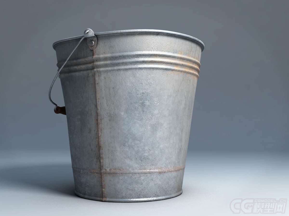 老式 水桶 铁皮水桶