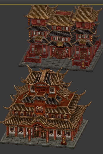 30多个3D场景客户端模型，模型-古代场景模型库-模型下载-cg模型网