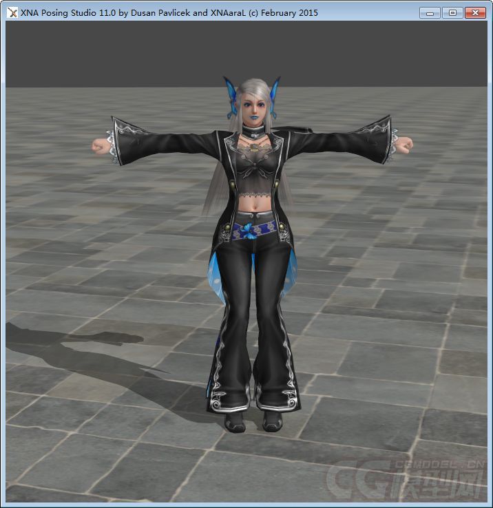 极限冲击2——露易斯·美雅铃_极酷作品_人物孩子-女_cg模型网