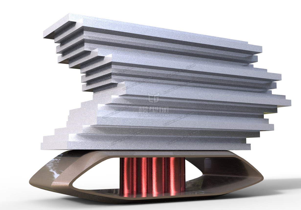 条形艺术造型大型雕塑