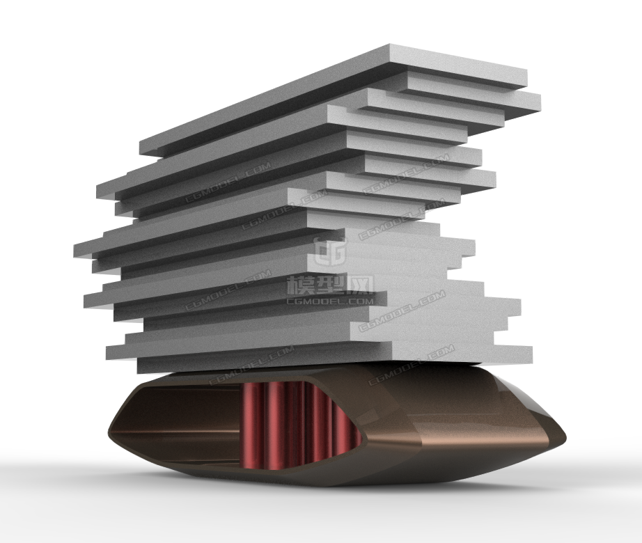 条形艺术造型大型雕塑