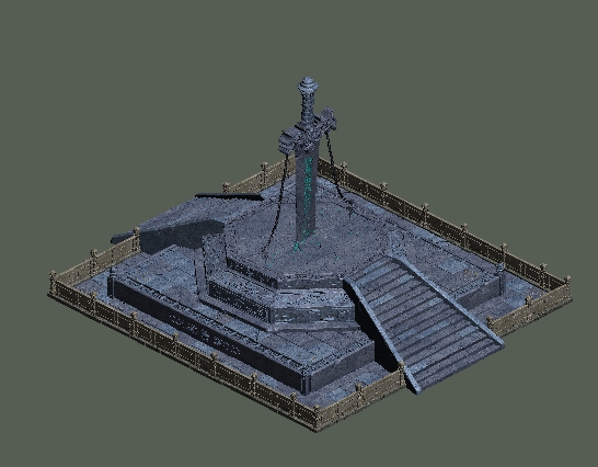 神剑山庄—试剑台