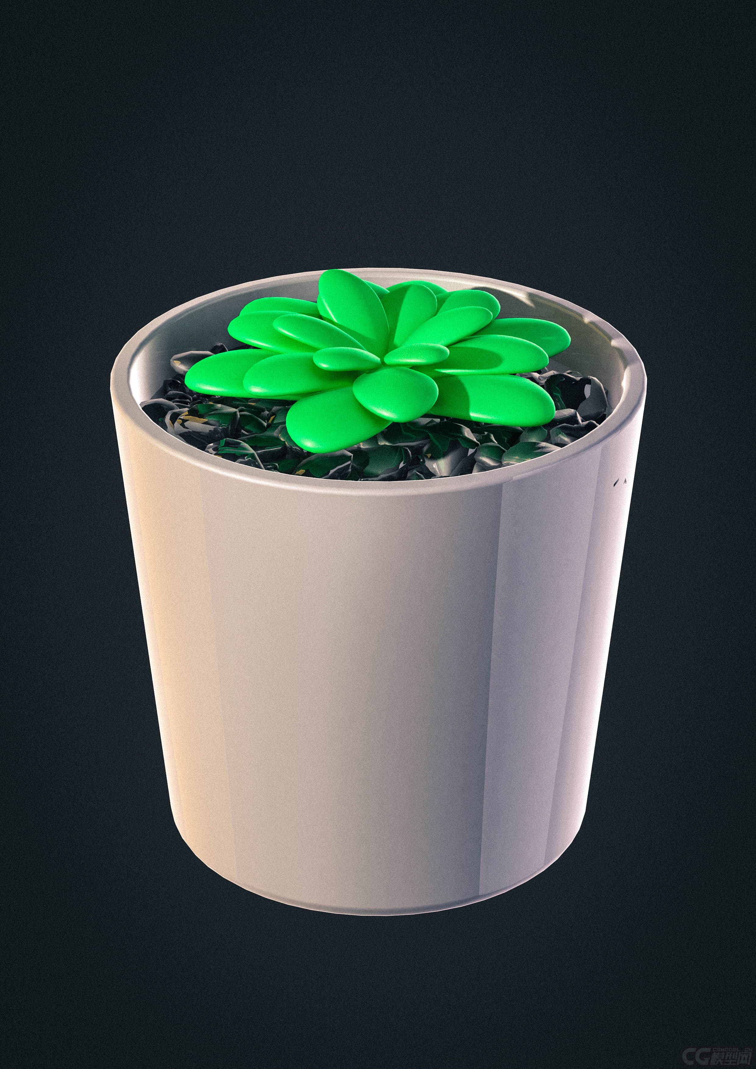 植物 小植物 q版植物 卡通植物肉肉多肉盆栽