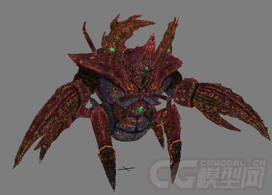 螃蟹怪有材质动画