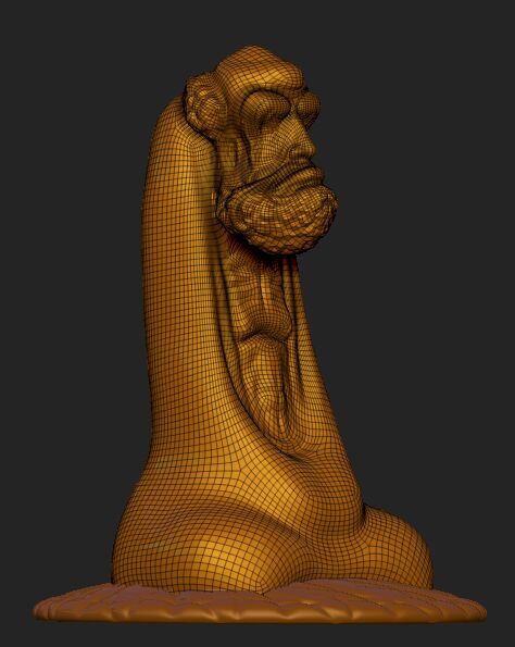 zb雕刻达摩禅坐雕塑