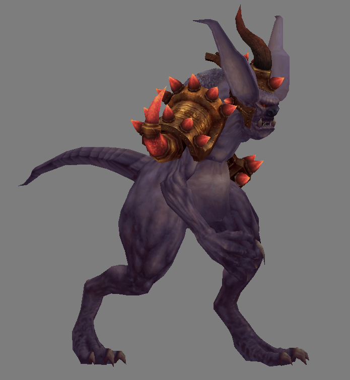 恶魔兔子加绑定骨骼