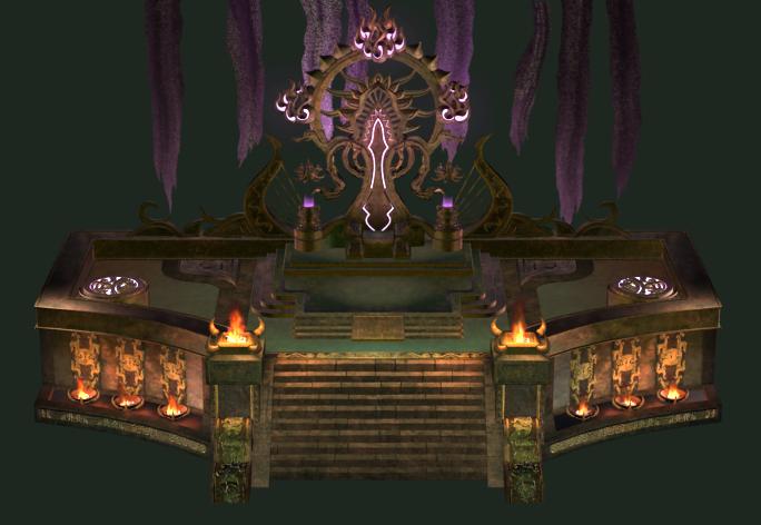 多角度高精魔神殿