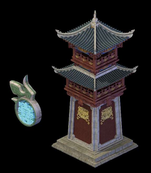 旧京城防守鼓楼箭塔