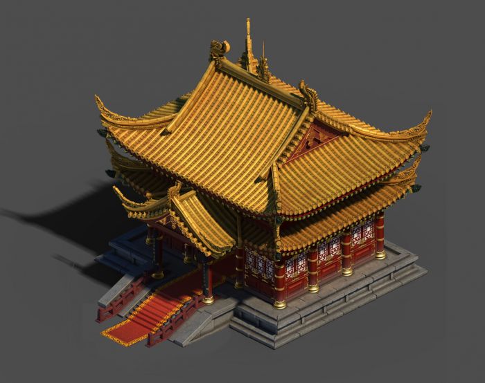 古代建筑模型 精品类模型-古代场景模型库-模型下载-cg模型网