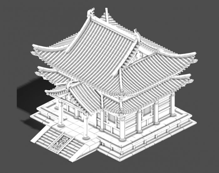 古代建筑模型 精品类模型-古代场景模型库-模型下载-cg模型网