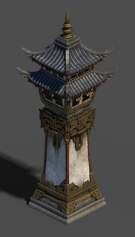 箭塔 防御塔 高精度模型