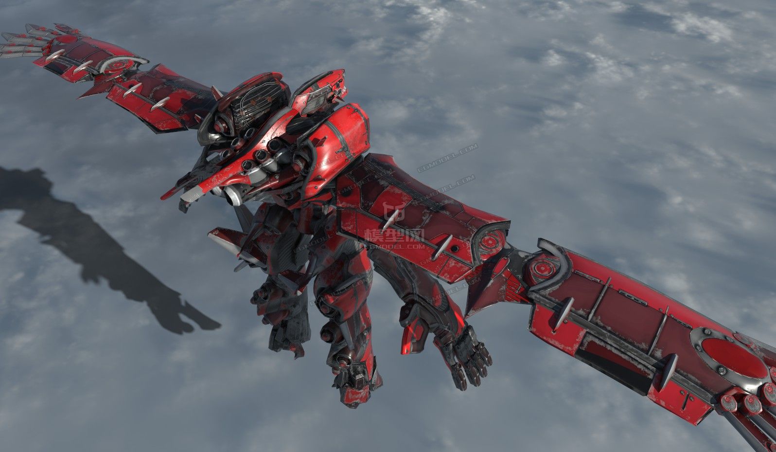 redbaron朋克风次世代写实战甲