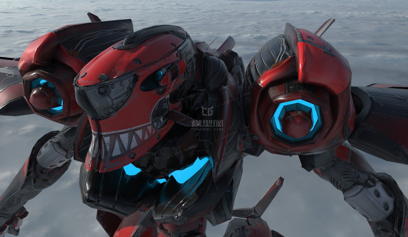 redbaron朋克风次世代写实战甲