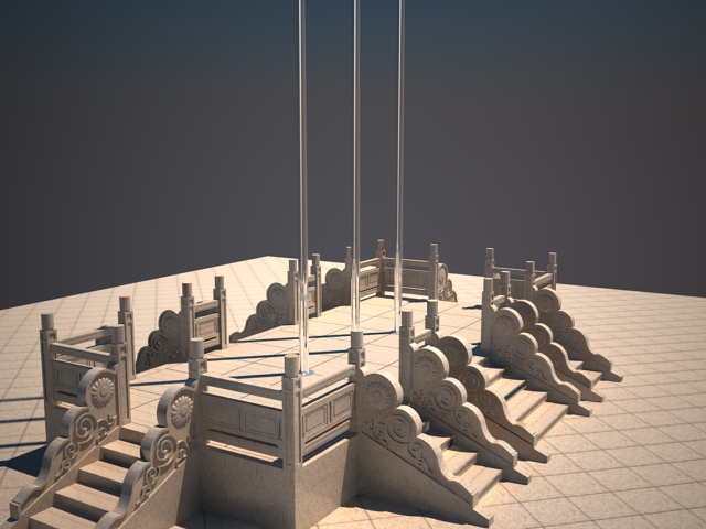 旗台免费 模型 1843                               jy81mmlp