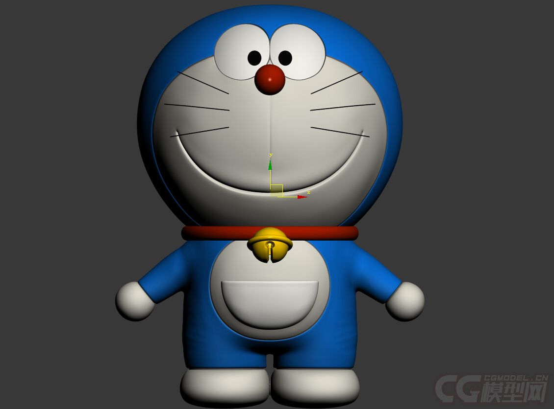 ****的影视级别的哆啦a梦模型,哆啦a梦.细节全部都有