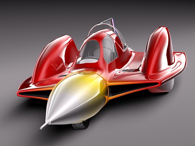 在星球大战中的太空小飞船