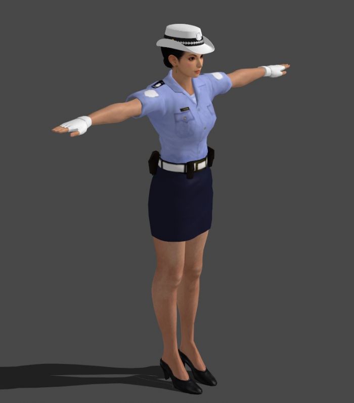 女警察
