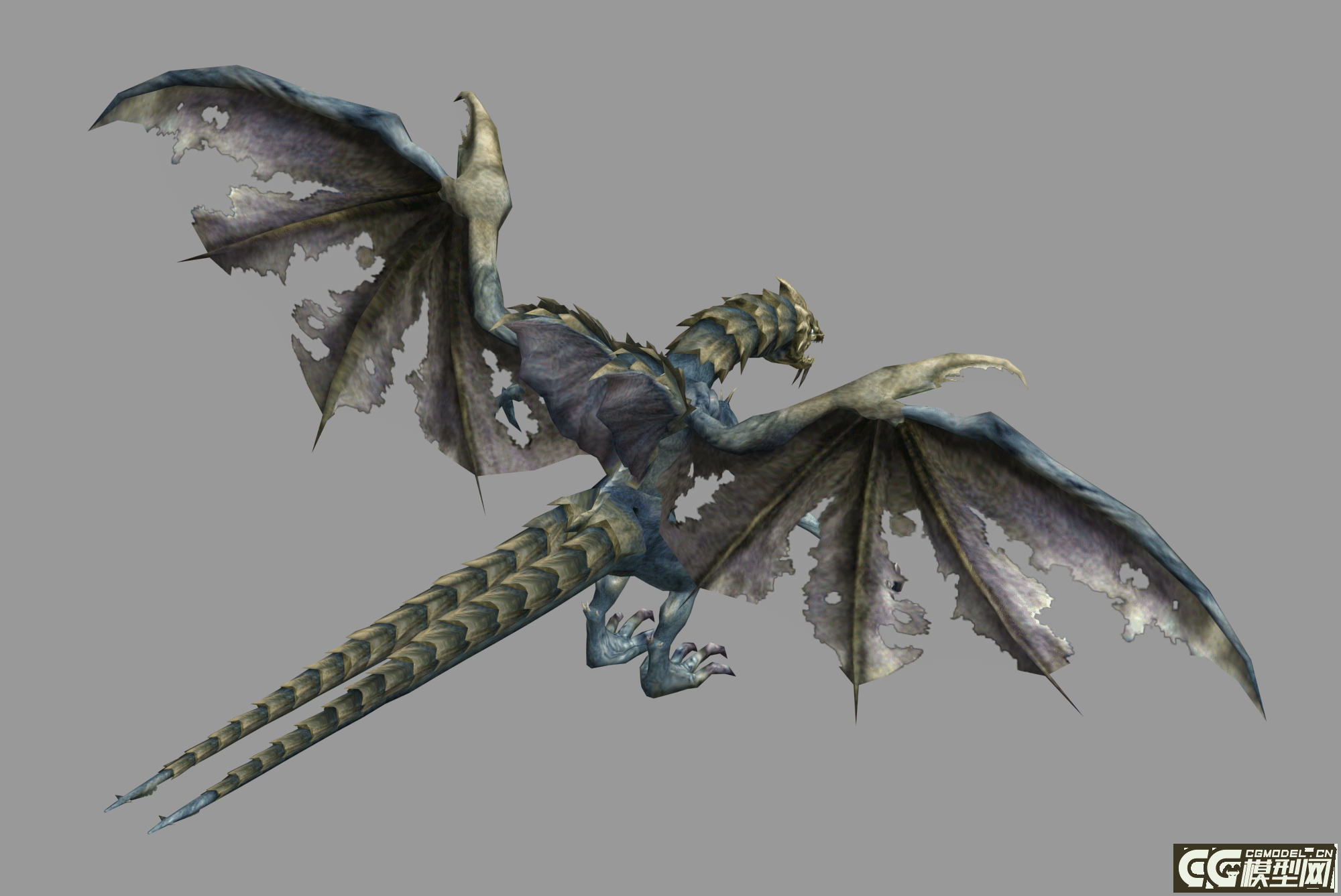 腐蚀之龙,龙怪物,残破怪物龙