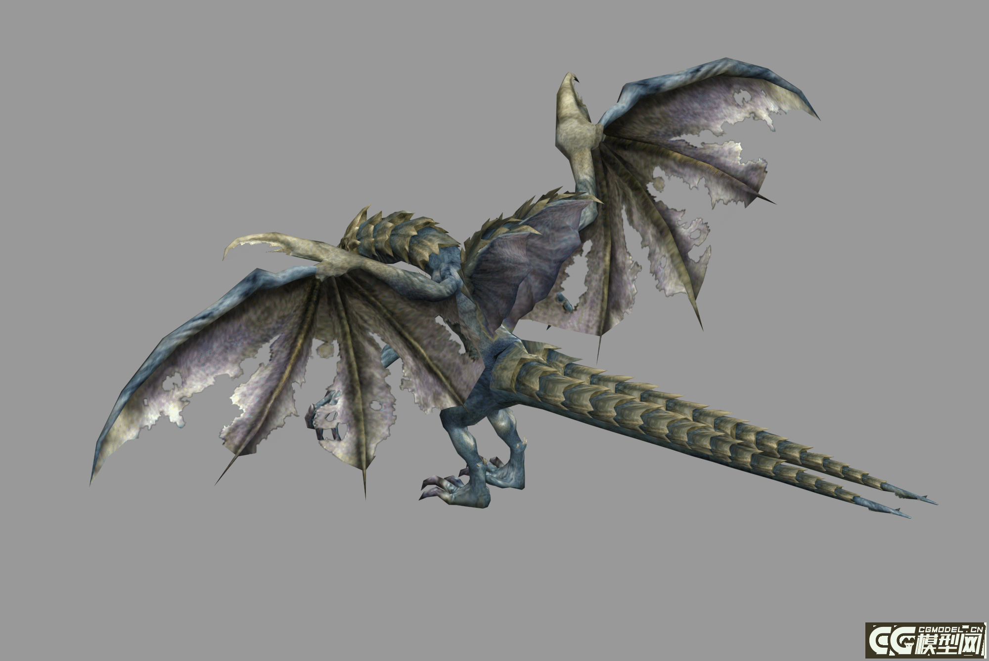 腐蚀之龙,龙怪物,残破怪物龙