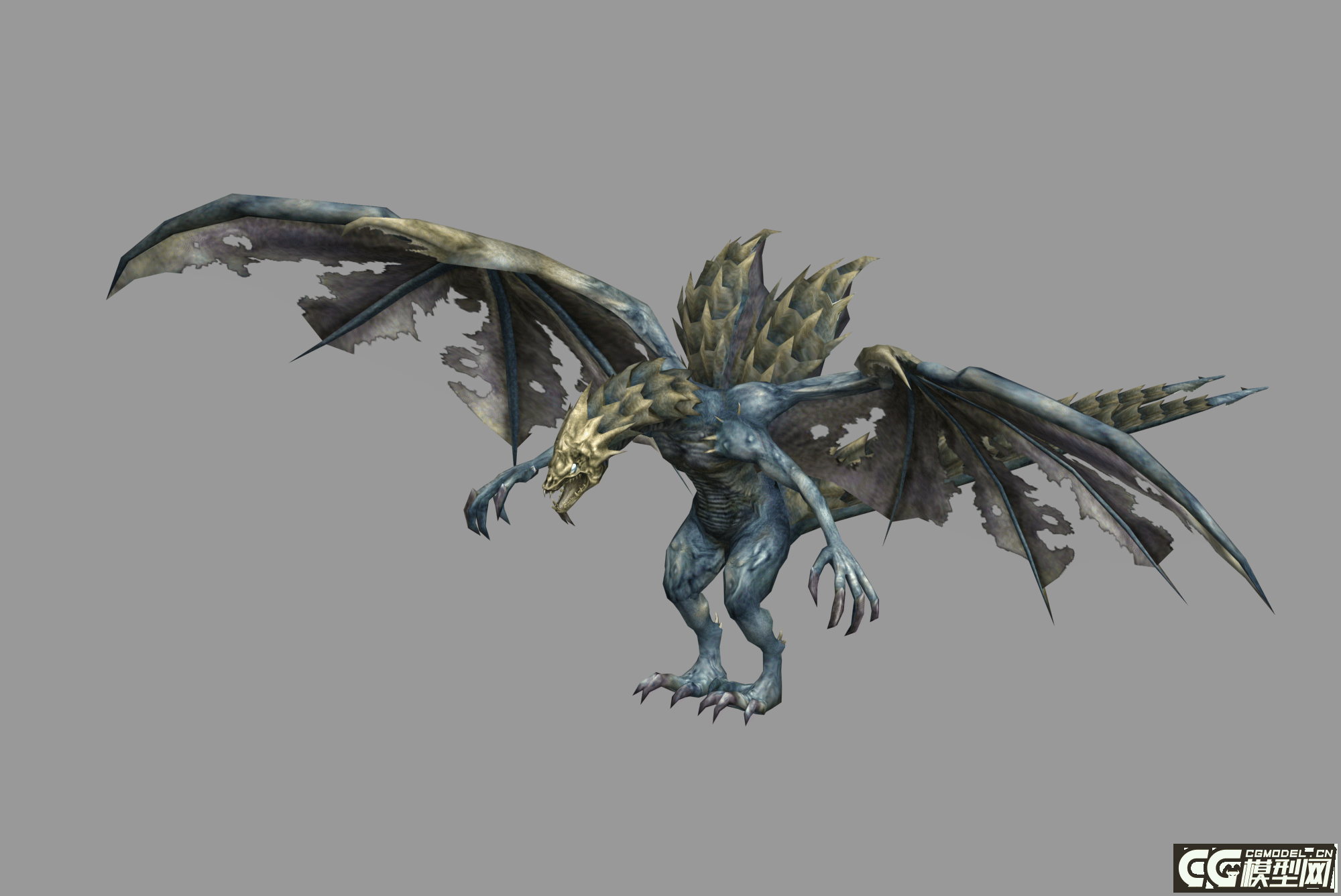 腐蚀之龙,龙怪物,残破怪物龙