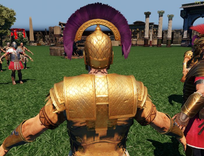 罗马之子ryse主角黄金铠甲