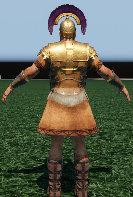 罗马之子ryse主角黄金铠甲