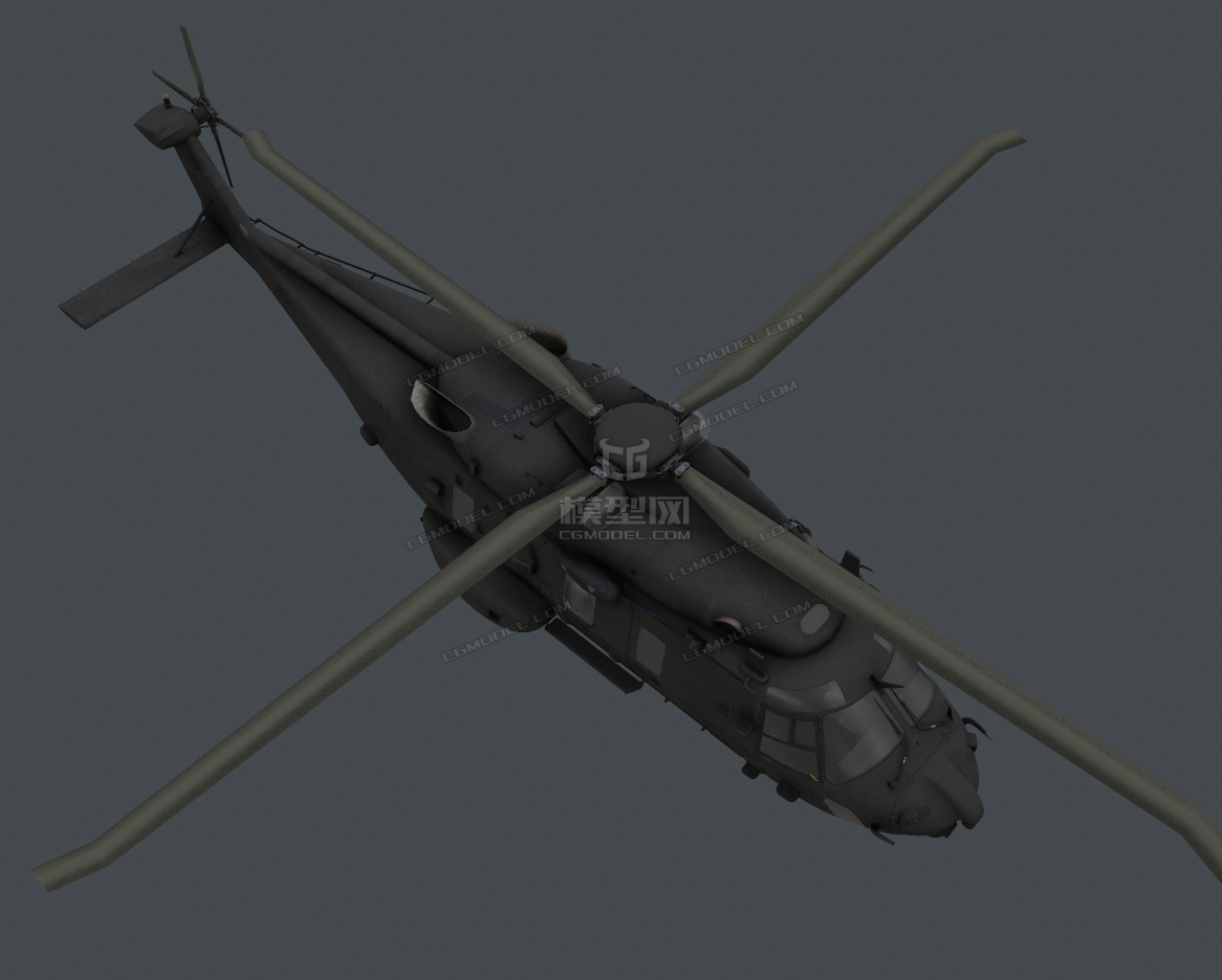 精品飞机合集——nh90直升机silenthawk隐形黑鹰直升飞机模型