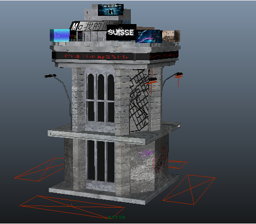 单个建筑软件版本:09以下软件版本:10年版本注:uv,贴图,材质齐全