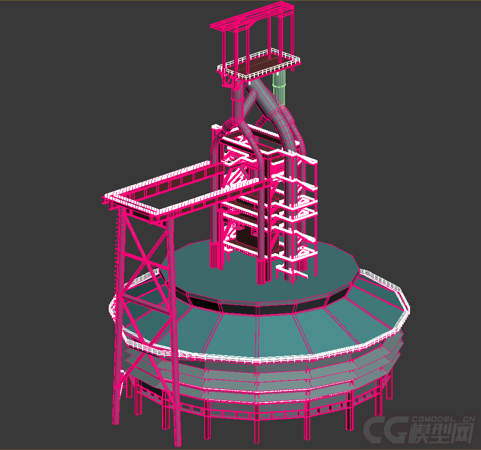 钢铁高炉**_wxc976032054作品_人物机器人/机甲_cg模型网