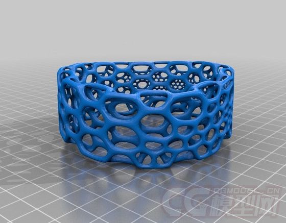 精细的3d打印模型,手镯,装饰品,佩饰,内含stl源文件,可用于3d打印