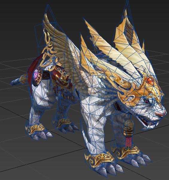 坐骑踏云兽白虎