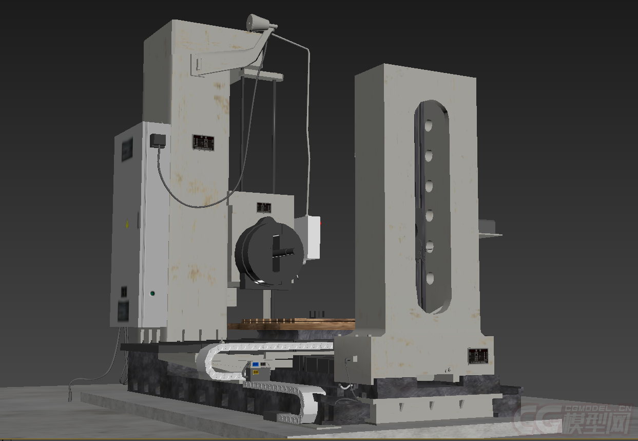 数控机床模型二模型-机器人／机甲模型库-模型下载-cg模型网