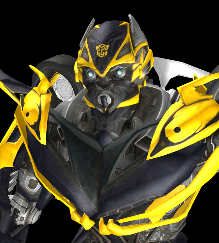 《变4》的style!变形金刚大黄蜂-有绑定有动画!