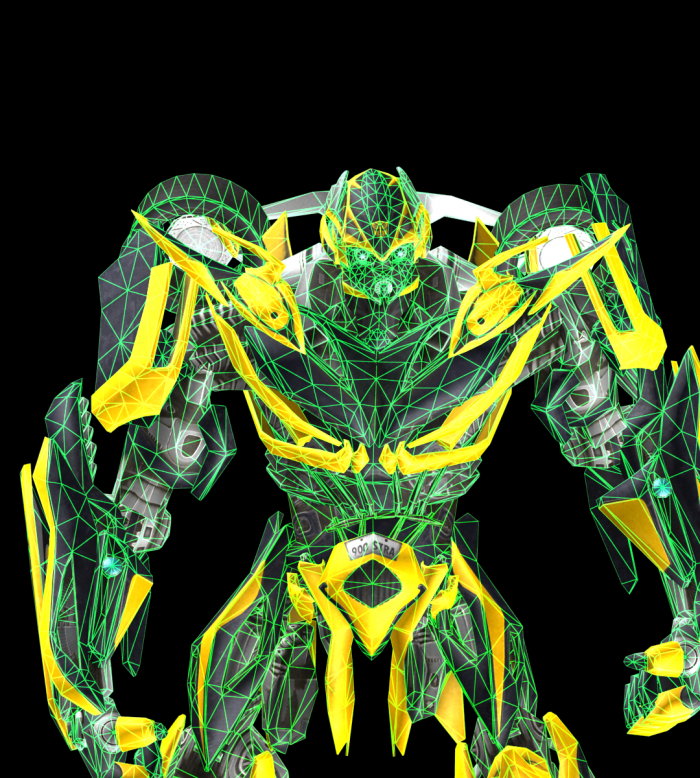 变形金刚大黄蜂-有_bigchillgolst作品_人物机器人/机甲_cg模型网