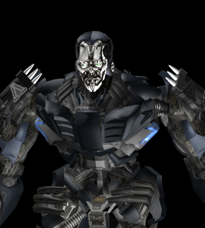 《变4》的style!变形金刚禁闭-有绑定有动画!