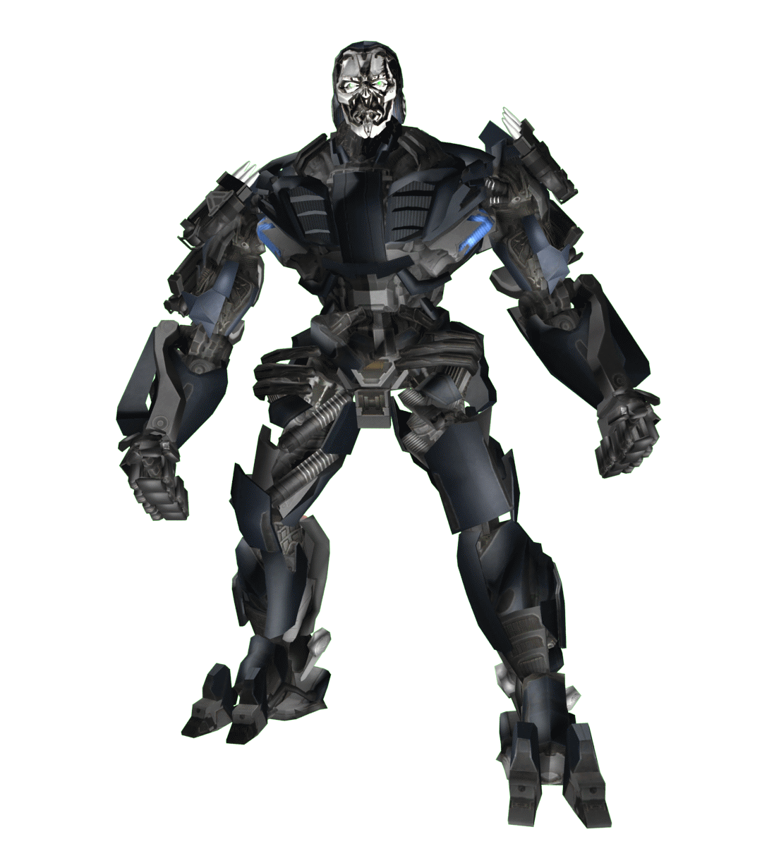 《变4》的style!变形金刚禁闭-有绑定有动画!